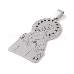 Non-Tarnish 201 Stainless Steel Pendants&nbsp;STAS-A094-01A-P