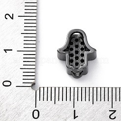Brass Cubic Zirconia Beads&nbsp;KK-S510-43B