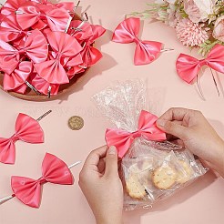 Polyester Packaging Ribbon Bows&nbsp;AJEW-WH0473-48B