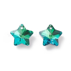 Electroplate Glass Charms&nbsp;X-GLAA-H104-A05