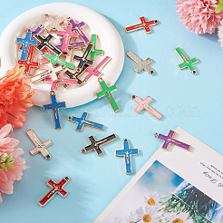 32Pcs 8 Colors CCB Plastic Pendants&nbsp;KY-TA0001-24