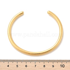 Ion Plating(IP) 304 Stainless Steel Simple Thin Cuff Bangles&nbsp;X-BJEW-P296-02G