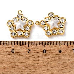 304 Stainless Steel Rhinestone Pendants&nbsp;STAS-L299-06G