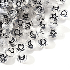 Transparent Acrylic Beads&nbsp;TACR-YW0001-12B