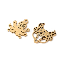 Ocean Theme 201 Stainless Steel Pendants&nbsp;FIND-Z102-02G