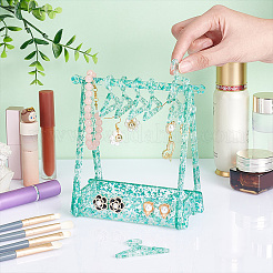 Transparent Acrylic Earring Display Stand&nbsp;EDIS-HY0001-03A