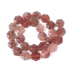 Natural Strawberry Quartz Beads Strands&nbsp;G-N368-01A-13