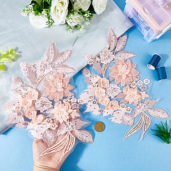Lace Embroidery Sewing Fiber&nbsp;PATC-WH20021-001B