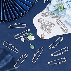 20Pcs Steel Heavy Duty Safety Pins Brooch Pins&nbsp;DIY-SC0033-20