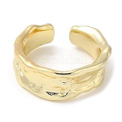 Brass Open Cuff Rings&nbsp;RJEW-Q778-21G
