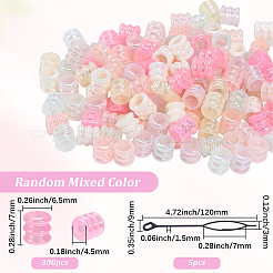 300Pcs Plastic Beads&nbsp;KY-PA0001-24