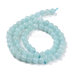 Grade A Natural Amazonite Beads Strands&nbsp;G-C046-01A