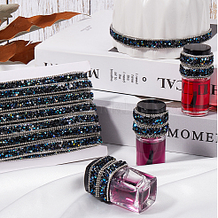 5 Yards Self Adhesive Resin Rhinestone Tape&nbsp;DIY-SP0002-49C