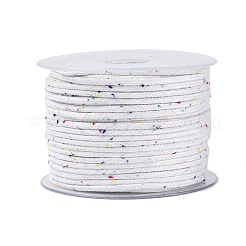50M Confetti Soft Macrame Cotton Cord&nbsp;OCOR-Q060-01A-02