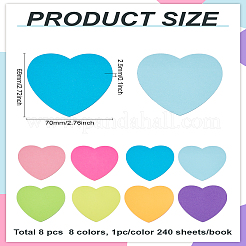 1Set Paper Sticky Note Pads&nbsp;DIY-LP0002-32A