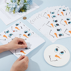 1 Bag PVC Expression Decorative Stickers&nbsp;DIY-PH0034-06