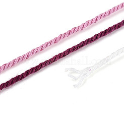 35M Segment Dyed Macrame Cotton Cord&nbsp;OCOR-T017-06H