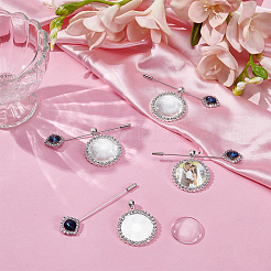 DIY Wedding Lapel Pins Making Kits&nbsp;DIY-UN0007-85