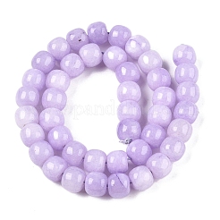 Dyed Natural White Jade Beads Strands&nbsp;G-T138-S18