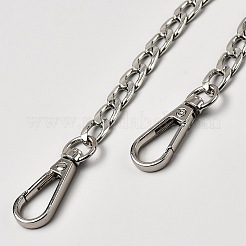 Iron Curb Chain Purse Chains&nbsp;FIND-WH0367-221P