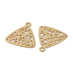 Brass Etched Metal Embellishments Charms&nbsp;KKC-D001-26KCG