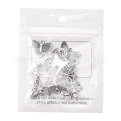 16Pcs 8 Style Tibetan Style Alloy Pendants&nbsp;TIBEP-YW0001-35