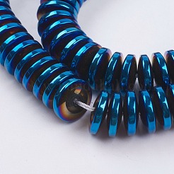 Electroplate Non-Magnetic Synthetic Hematite Beads Strands&nbsp;G-F562-P