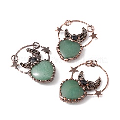 Natural Mixed Stone Big Pendants&nbsp;G-I324-04R