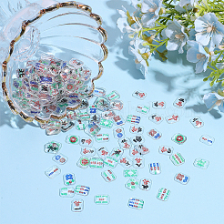 200Pcs Mahjong Resin Cabochons&nbsp;MRMJ-WH0089-40