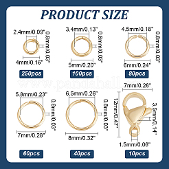 304 Stainless Steel Lobster Claw Clasps&nbsp;DIY-PH0021-58A