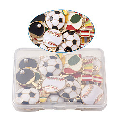 Alloy Enamel Pendants&nbsp;ENAM-TA0002-08