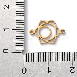 304 Stainless Steel Hollow Chakra Links&nbsp;STAS-S149-05C