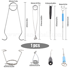 4Pcs 4 Style Fish Brace Set&nbsp;AJEW-CA0003-17