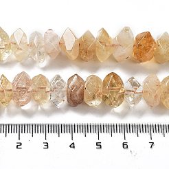 Heated Natural Citrine Beads Strands&nbsp;G-D091-A12