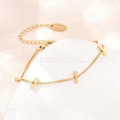 304 Stainless Steel Link Bracelets&nbsp;BJEW-D460-09G