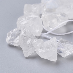 Natural Quartz Crystal Beads Strands&nbsp;G-I283-D06