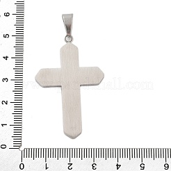 304 Stainless Steel Rhinestone Pendants&nbsp;STAS-G346-47C-P
