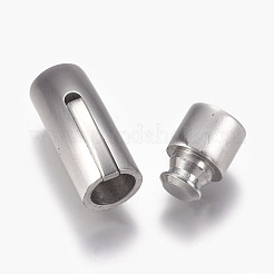 304 Stainless Steel Bayonet Clasps&nbsp;STAS-O114-032B-MP
