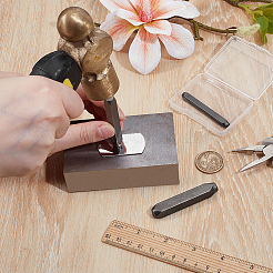 3Pcs 3 Styles Steel Leather Stamps&nbsp;AJEW-BC0008-98A