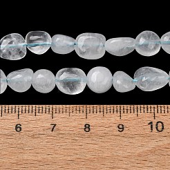 Natural Quartz Crystal Rock Crystal Beads Strands&nbsp;G-C286-A31
