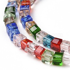 Transparent Glass Bead Strands&nbsp;GLAA-H018-03