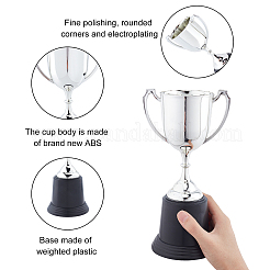Plastic Small Trophy Cup&nbsp;AJEW-CN0001-04B
