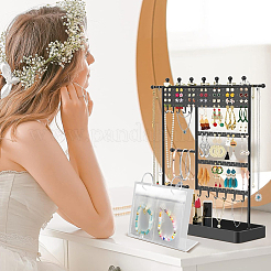 1Pc Calendar Style Plastic Jewelry Organizer Holder Rack for Jewelry Storage&nbsp;ODIS-BBC0001-01B