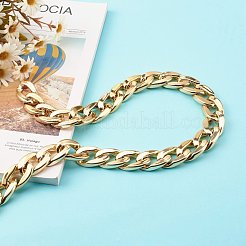 Handmade CCB Plastic Curb Chains&nbsp;AJEW-JB00964-03