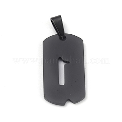 Ion Plating(IP) 304 Stainless Steel Pendants&nbsp;STAS-O127-E01
