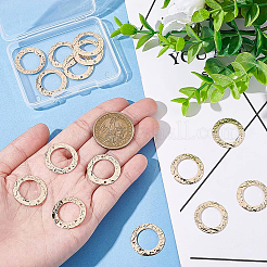 Brass Links Connectors&nbsp;KK-BC0006-39G-NF
