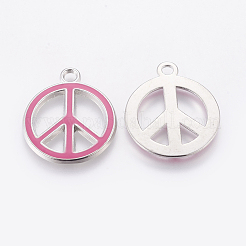 Alloy Enamel Pendants&nbsp;ENAM-P066-4