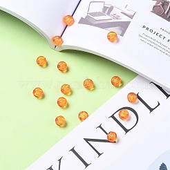 Autumn Theme Transparent Acrylic Beads&nbsp;X-TACR-S089-10mm-11