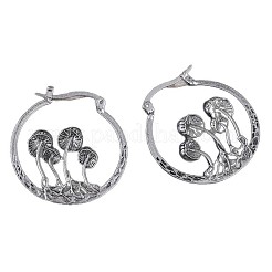 Alloy Hoop Earrings&nbsp;FS-WG4BE07-01-1