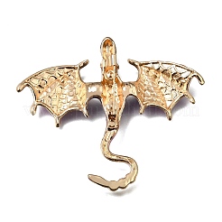 Printed Alloy Rhinestone Brooches for Backpack Clothes&nbsp;AL-CBA94E1-02B